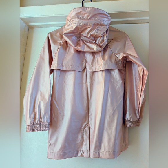 Metallic Pink Raincoat - Picture 2 of 3
